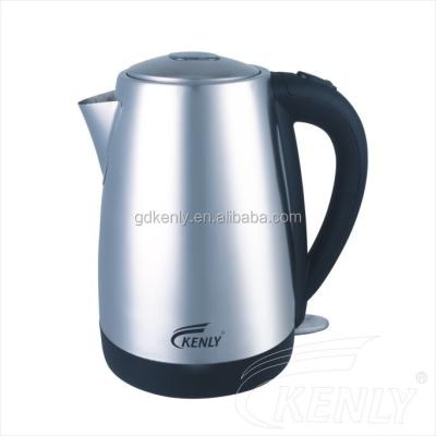 China 360 Degree Rotation Base 1.7L Stainless Steel Electric Kettle for sale