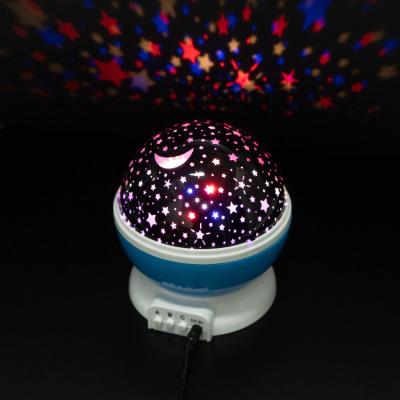 China Modern 360 Degree Rotating Starry Sky Light Star Projector LED Night Light Bedroom Kids Baby Night Light for sale