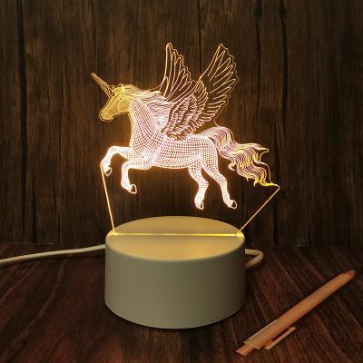 China Fashional 3d Explosive Night Light Children's Bedroom Led Lighting Acrylic Moon Light for sale