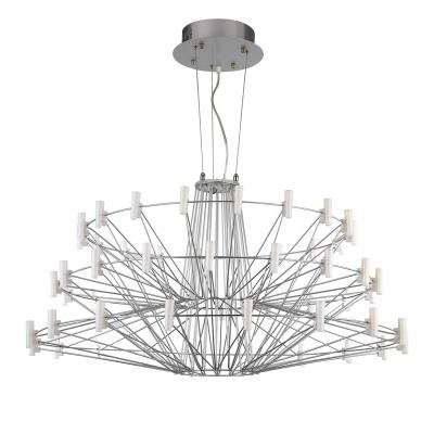 China Large modern contemporary LED art deco chandelier for villa for sale