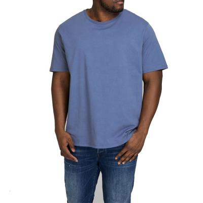 China Viable High Quality Mens Organic Cotton Oversized T Shirt Plain Plus Size T Shirt for sale