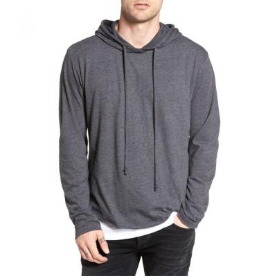 China Best Quality Anti-Wrinkle Cotton Light Weight Street Hoodie Two Pieces 100% Fake Hoodie For Men for sale