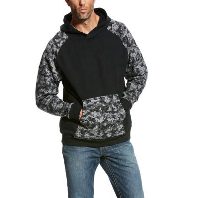 China Hot Sale 95% Cotton 5% Spandex Fleece Pullover Hoodie Heavy White High Quality Camouflage Hoodie For Men for sale