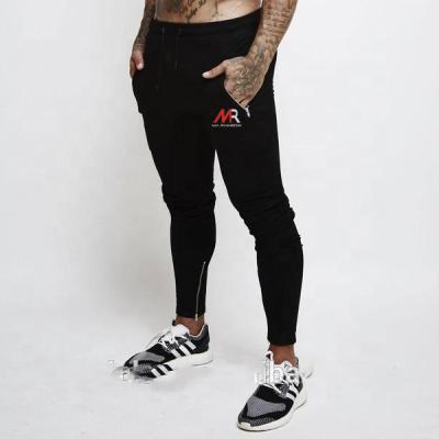 China Hot Sale Anti-pilling Jogger Pants Men Skinny Stretch Cotton Fleece Tapered Jogger Bottoms Tracksuit Gymwear Good Quality for sale