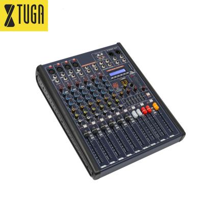 China Xtuga MKX8 Whosales Perfect High Quality 8CH Audio Sound Mixer For Pro Audio for sale