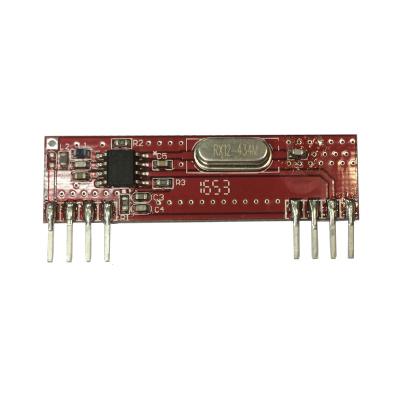 China Iot 433Mhz ASK Super Heterodyne Hybrid RF Receiver Module for sale