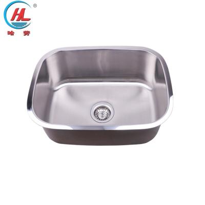 China Without Faucet Commercial Stainless Steel Fine Drawing Restaurant Kitchen Washing Process Sink for sale