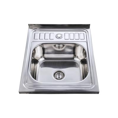 China Without Faucet Top Technology Single Bowl Kitchen Sinks Topmount Used Single Sink For Sale for sale