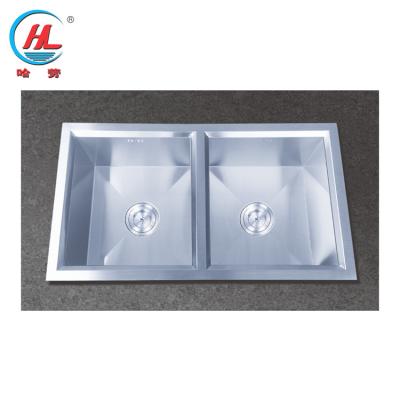 China Without Faucet Modern Design Oil Kitchen Sinks Custom Non Sticky Stainless Steel Kitchen Sink for sale