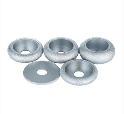 China Wholesale Aluminum Diamond Grinding Wheel Welding Welding Vacuum Welded Diamond Grinding Disc Grinding Stone Tools for sale