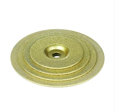 China Hot Selling Aluminum Segmented Vacuum Welded Diamond Cup Grinding Wheel For Grinding Metal Stones Ceramic Granite Marble for sale