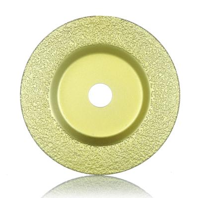 China High Quality Cast Iron Marble Aluminum Vacuum Brazed Diamond Cup Grinding Wheel for Cutting Marble and Cast Iron for sale