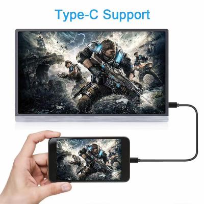 China 4K Speaker 12.5 Inch Touch IPS Display USB-C HD MI Business Gaming External Laptop Monitor with Smart Cover for sale