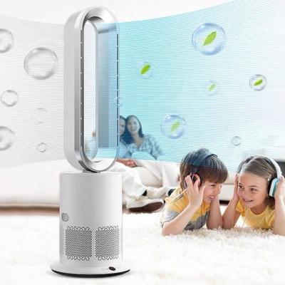 China Air cooling + HEPA 13 personal air purifier 2021 fan portable hepa 13 purifier china 2021 household bladeless air cooling and purifier for sale