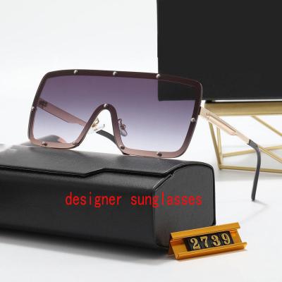 China Fashion Sunglasses Hot Saling Fashion Custom Logo Fashionable Luxury Designer Brand Sunglasses Promotional Quality Sunglasses For Men Women for sale