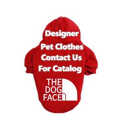 China Sustainable Hot Sale Dog 1:1 Clothing Sweater Tshirt Shirts Dog Vest Jackets Luxury Pet Designer Coats Luxury Cats Dogs Clothes for sale