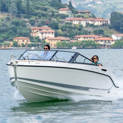 China Fishing and Hunting New Launched Luxury Yacht Kinocean Sport Riviera 6000 Sport Yacht 6 Person Aluminum Fishing Boats For Sale for sale