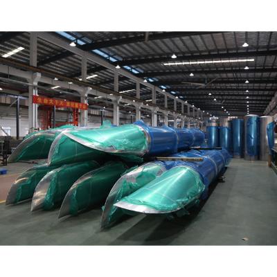 China For fishing boat or other pontoon boat 15ft to 42ft aluminum boat float pontoon tubes for sale for sale