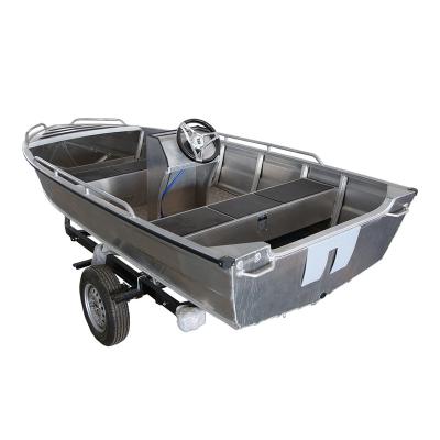 China 19 Foot Aluminum All Welded Aluminum Jet Boats for sale