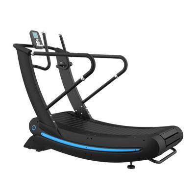 China commercial resistance curve adjustable treadmill no power commercial treadmill for sale