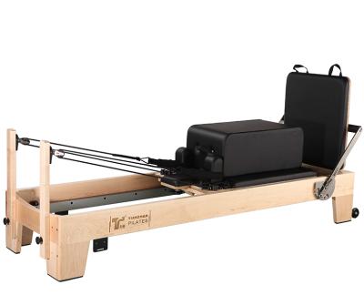 China Classic Professional Reformer Base Wooden Combo Chair Cadillac Reformer Pilates Gym Wooden Base for sale