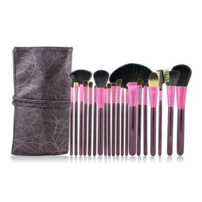 China Angular Blush New 20pcs Private Label Makeup Brush Good Quality Professional Hair Brush Set for sale