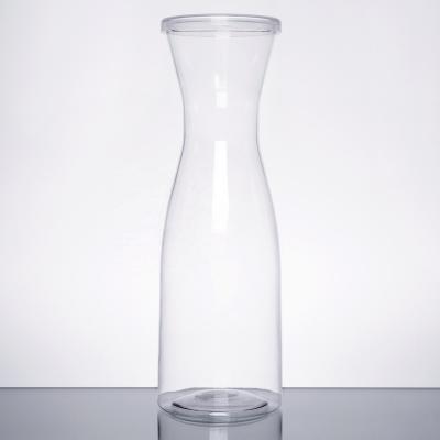 China EAMASY PARTY Disposable 35 oz. Clear plastic carafes with lid for sale