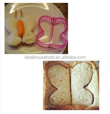 China Sustainable Sandwich Box With Butterfly Shape Cutter for sale