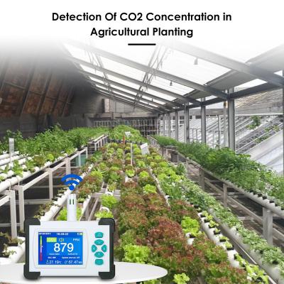 China PM 2.5 Wide Scope Humidity pm10 Voc Baby With Air Quality Monitor App 2200mAh for sale