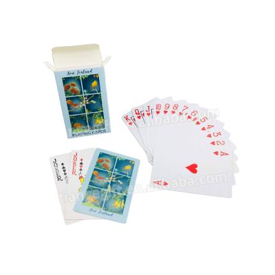 China Personalized Paper Paper Playing Cards Case Printed Logo Poker Card for sale