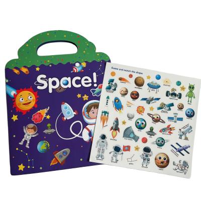 China Decorative Sticker for Kids Removable Adhesive Creativity Cartoon Offset Printing Colorful Sticker Book for sale