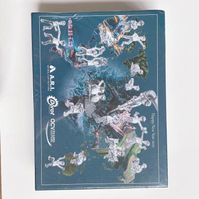 China Cartoon Toy Customized MOQ 100 DIY Toy Jigsaw Puzzle Map 1000sets for sale