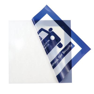 China Eco-friendly Waterproof+Eco-friendly Car Window Static Cling Clear Sticker Vinyl Decal for sale