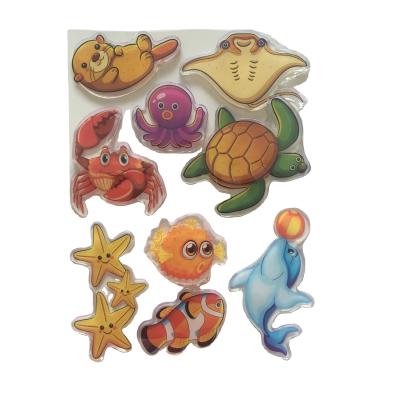 China Decorative Sticker Customized Jelly Gel Stickers For Kids for sale