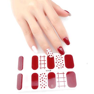 China Nail Art Top Selling Grills Eco-Friendly Custom Nail Wraps for sale