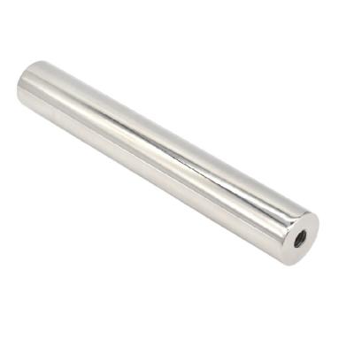 China Magnetic Tube Rod Magnets Stainless D25*150mm Rod Powerful Neodymium Magnet Bar Anti-Corrosion Industrial Tube Filter Separator With Hole for sale