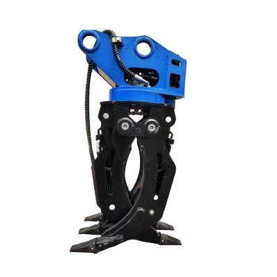 China 14-17ton Excavators Use good Pin Hydraulic Grapples of all types for excavators Hydraulic Steel/Stone/Wood logging work for sale