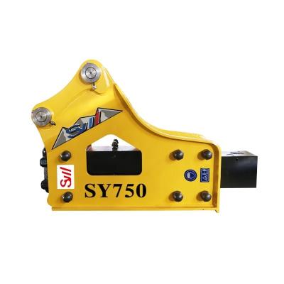 China Top sale guaranteed quality excavator portable hydraulic rock breaker hammer yantai hydraulic breaker for sale