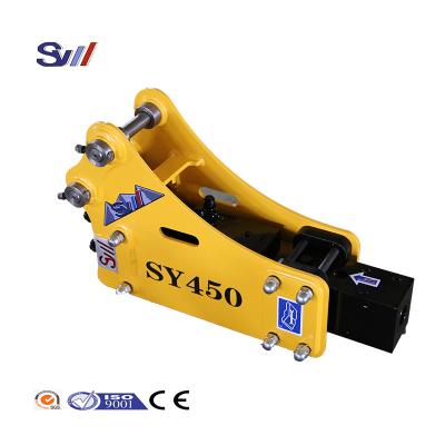 China Hydraulic Earth Stone Concrete Breaking Tools Rock Broken Hammer Machine for Road Breaker for sale