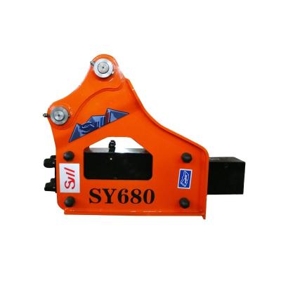 China Mini excavator used attachments hydraulic rock breaker yantai hydraulic breaker for sale