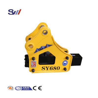 China hydraulic rock breaker excavator mounted korean technic hydraulic breakers for sale