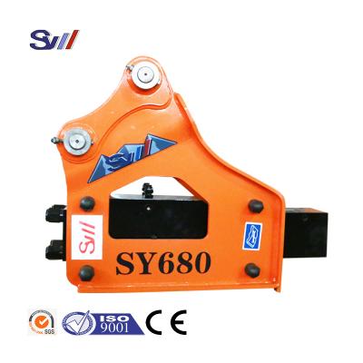 China Yantai sy680 hydraulic breaking hammer / excavator for sale