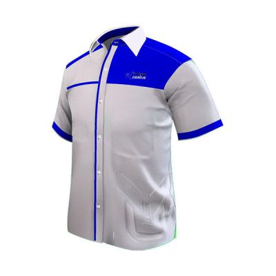 China Anti-pilling anti-pilling custom button up shirt design for sale