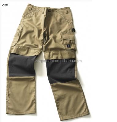 China Men Cargo Pants Construction Workwear Men Cargo Pants Construction Workwear OEM MADE Heated Carpenter Work Pants Selling Men Workwear Knee Protection Pants construction cargo pants for sale