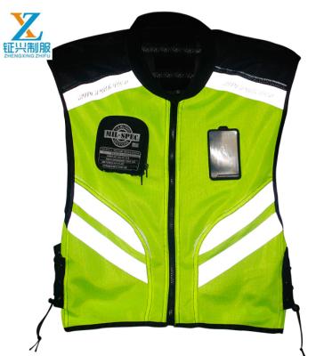 China LED Motorcycle INSTANT Multi-Function Safety LED Vest Reflective Mesh Protective Safty Vest /Custom Motorcycle for sale