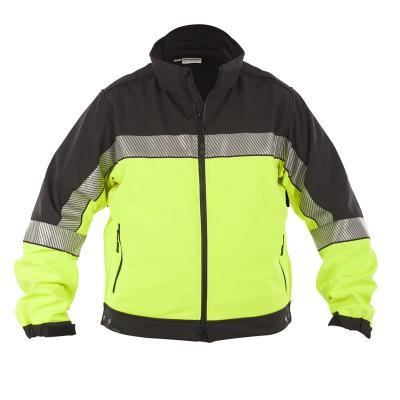 China Viable Vis Soft-Shell Work Safety Jacket Hi Performance Shield Viable Professional Working Uniform for sale