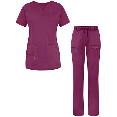 China Wholesale Hospital Doctors Pants Maternity Women Nursing Scrub Heating Scrub Uniforms for sale