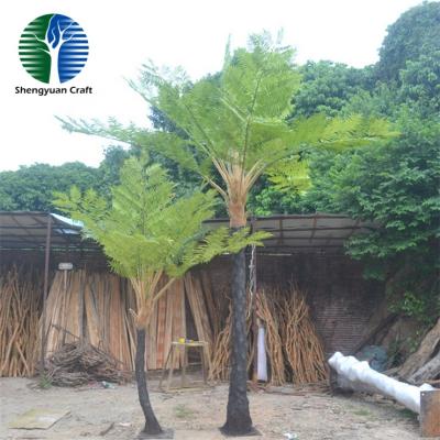 China Landscape Waterproof Design Hotel Artificial Fern Tree Plant for sale