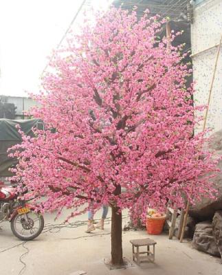 China Wedding Decoration China Factory Artificial Pink Cherry Blossom Tree Peach Blossom Tree for sale