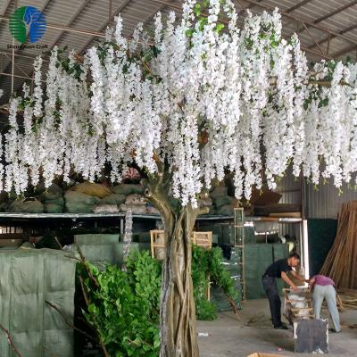 China Wedding Artificial Flower Tree China Factory Wisteria Indoor Decoration for sale